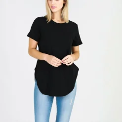Women 3rd Story Elwood Tee Black