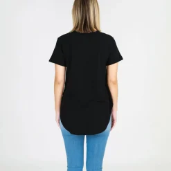Women 3rd Story Elwood Tee Black