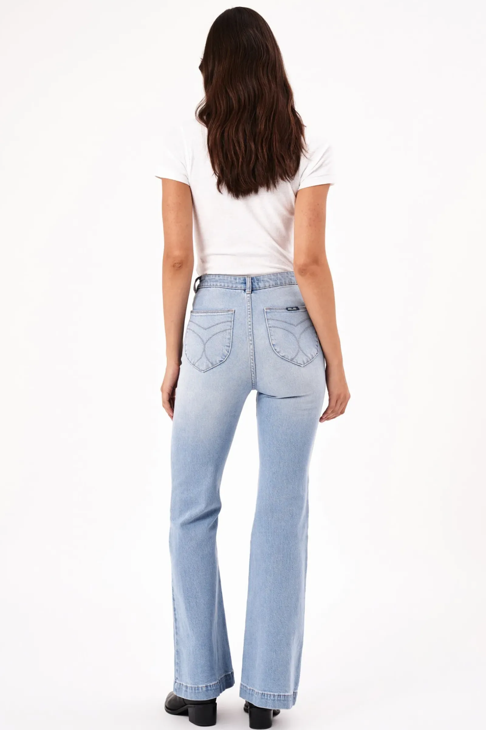 Women Rolla's Rolla's Eastcoast Flare - Sky Blue