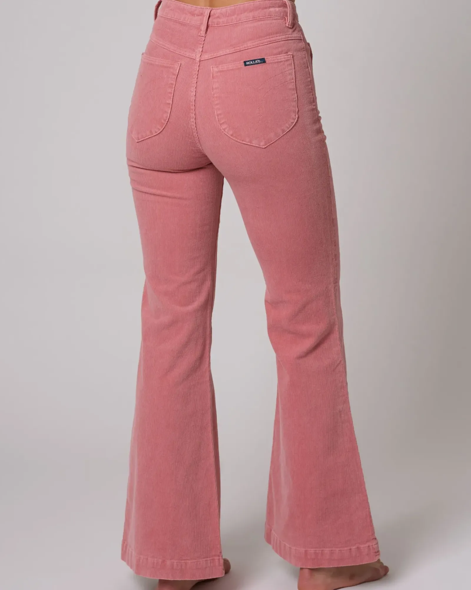 Women Rolla's Rolla's Eastcoast Flare Cord Sailor - Rose