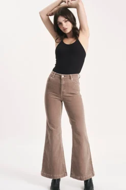 Women Rolla's Rolla's Eastcoast Flare Mink Cord - Mink