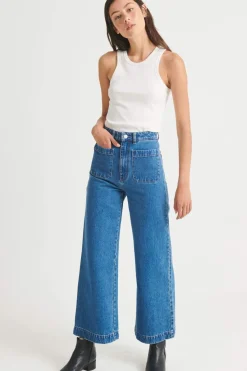 Women Rolla's Rolla's Sailor Jean - Ashley Blue