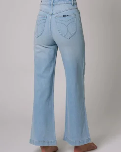 Women Rolla's Rolla's Sailor Long Jean Sophie- Light Blue