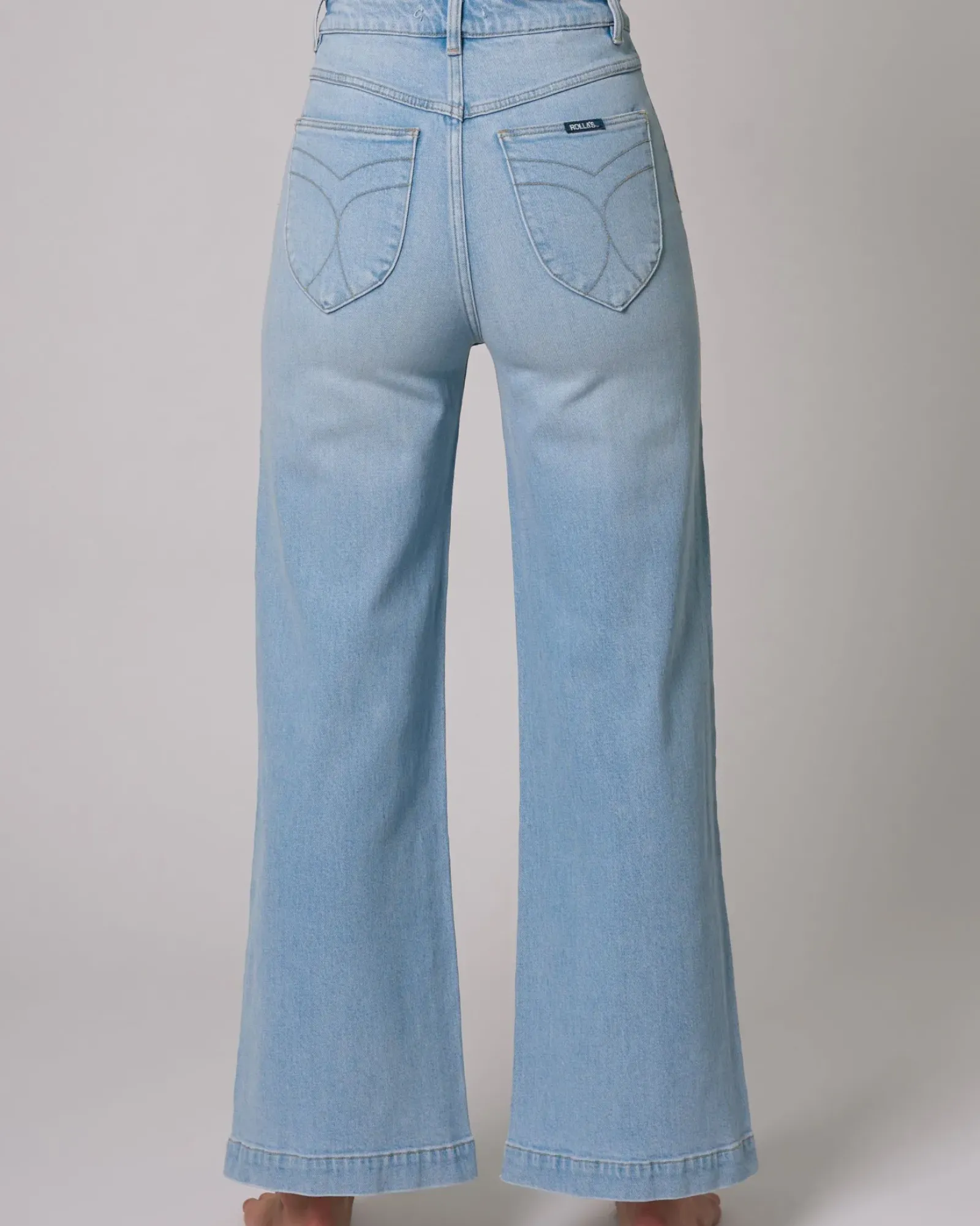 Women Rolla's Rolla's Sailor Long Jean Sophie- Light Blue