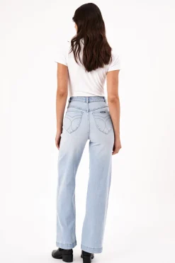 Women Rolla's Rolla's Sailor Long Jean Sophie- Light Blue