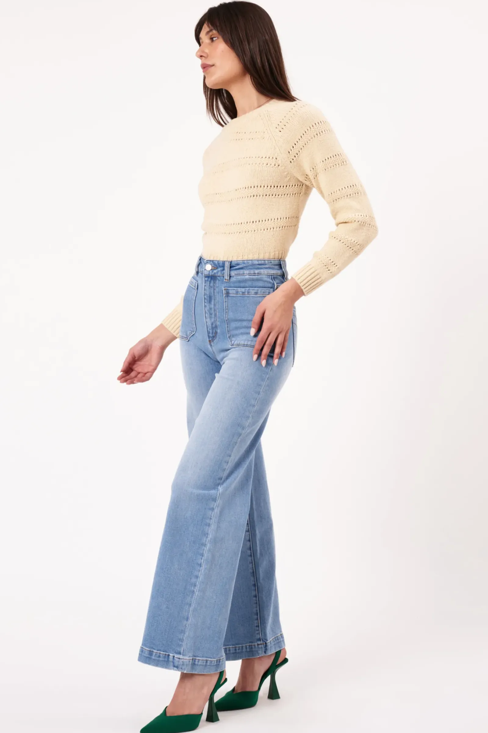 Women Rolla's Rolla's Sailor Long Ranch - Mid Vintage Blue