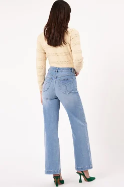 Women Rolla's Rolla's Sailor Long Ranch - Mid Vintage Blue