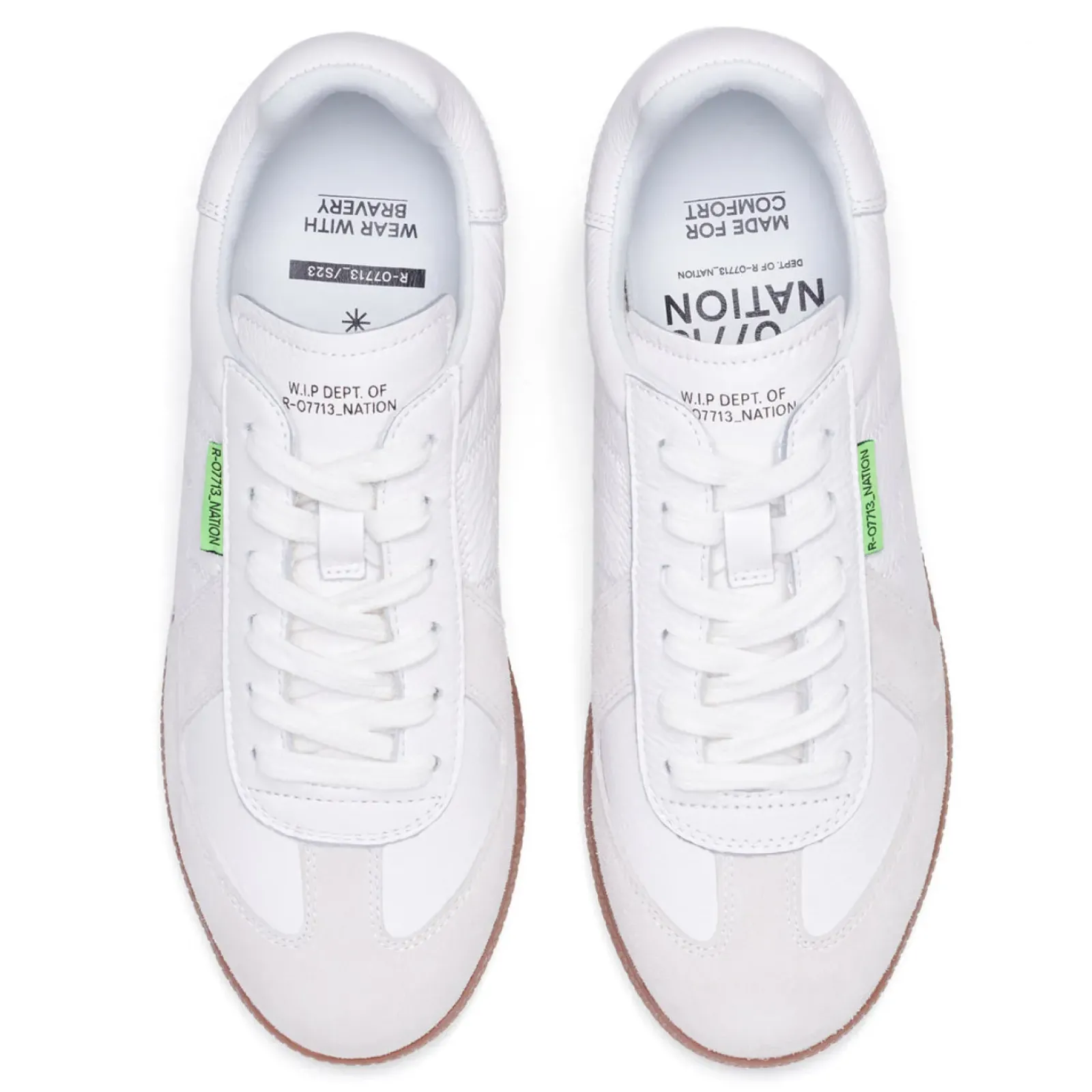 Rollie Nation Rollie Pace - Classic White/Gum