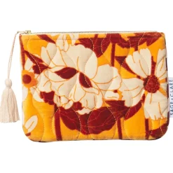Sage & Clare Sage & Clare Bernanda Velvet Pouch - Valencia