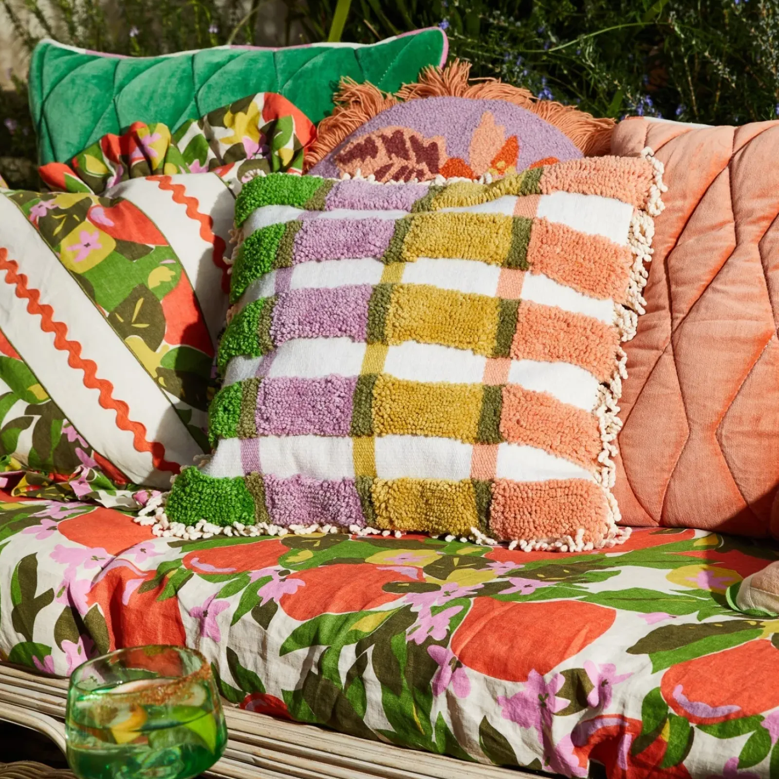 Sage & Clare Sage & Clare Capistrano Tufted Cushion