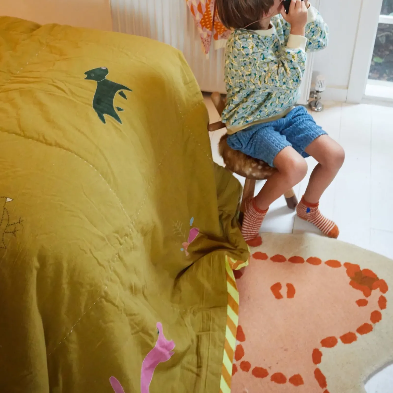 Sage & Clare Sage & Clare Cheadle Kantha Blanket