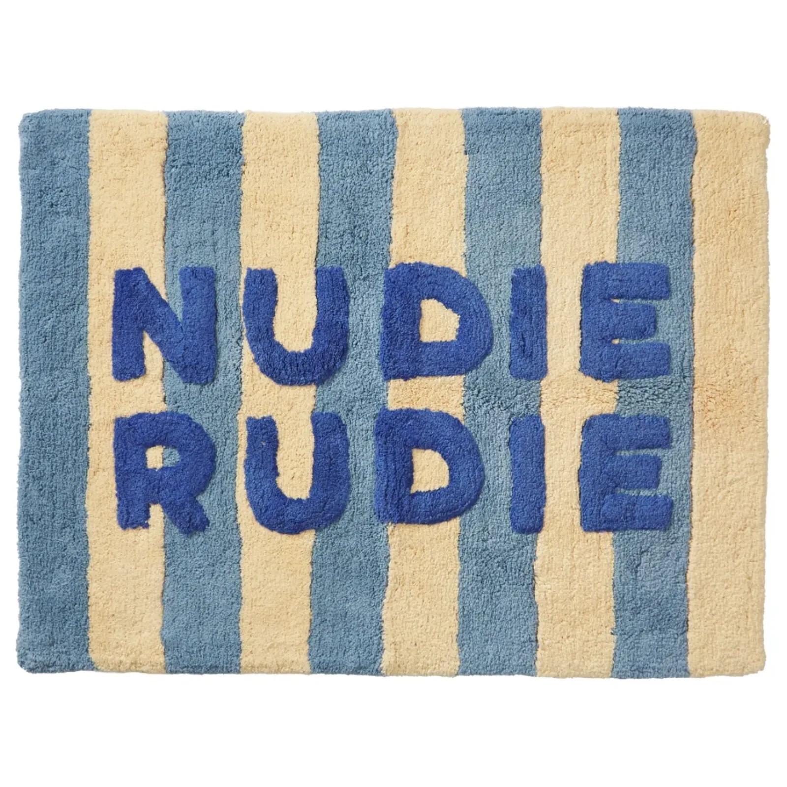 Sage & Clare Sage & Clare Ira Nudie Rudie Bath Mat - Blue Jean