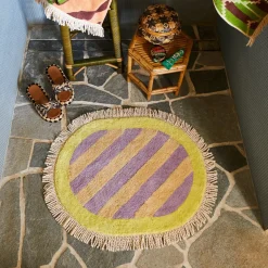 Sage & Clare Sage & Clare Jarita Bath Mat - Mauve