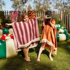 Sage & Clare Sage & Clare Jarita Hooded Towel - Rosewater