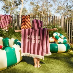 Sage & Clare Sage & Clare Jarita Hooded Towel - Rosewater