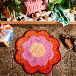 Sage & Clare Sage & Clare Kiska Bath Mat - Dahlia