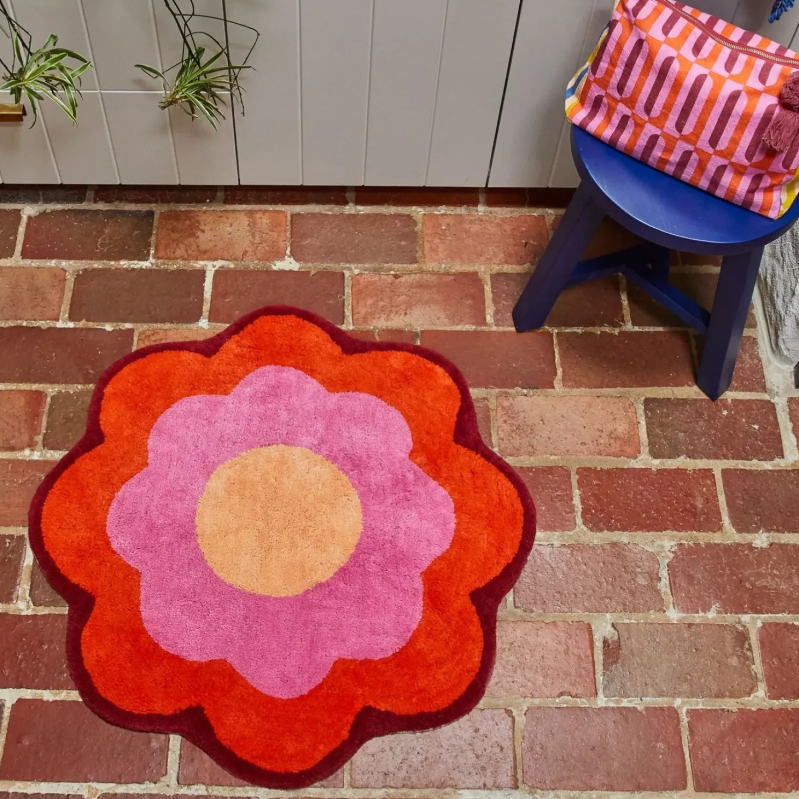 Sage & Clare Sage & Clare Kiska Bath Mat - Dahlia