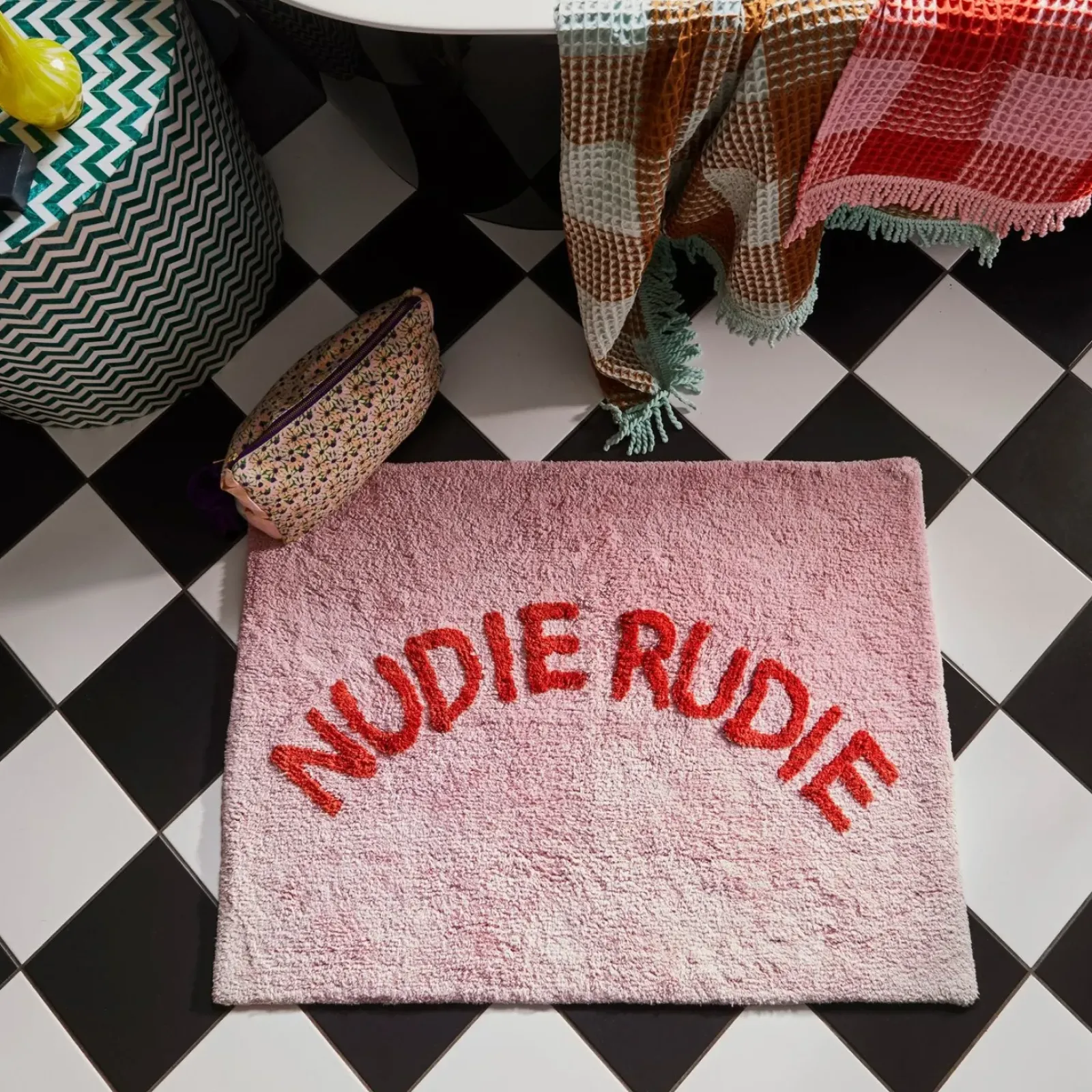 Sage & Clare Sage & Clare Tula Nudie Rudie Bath Mat- Lilac