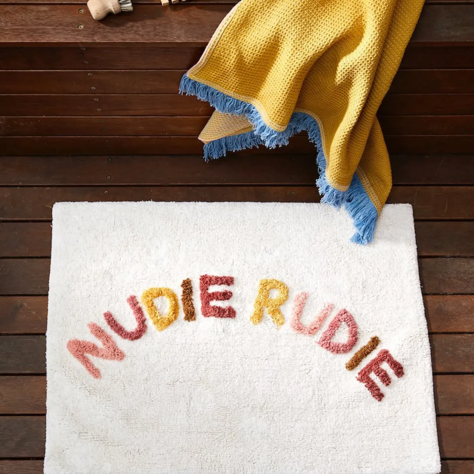 Sage & Clare Sage & Clare Tula Nudie Bath Mat - Terra