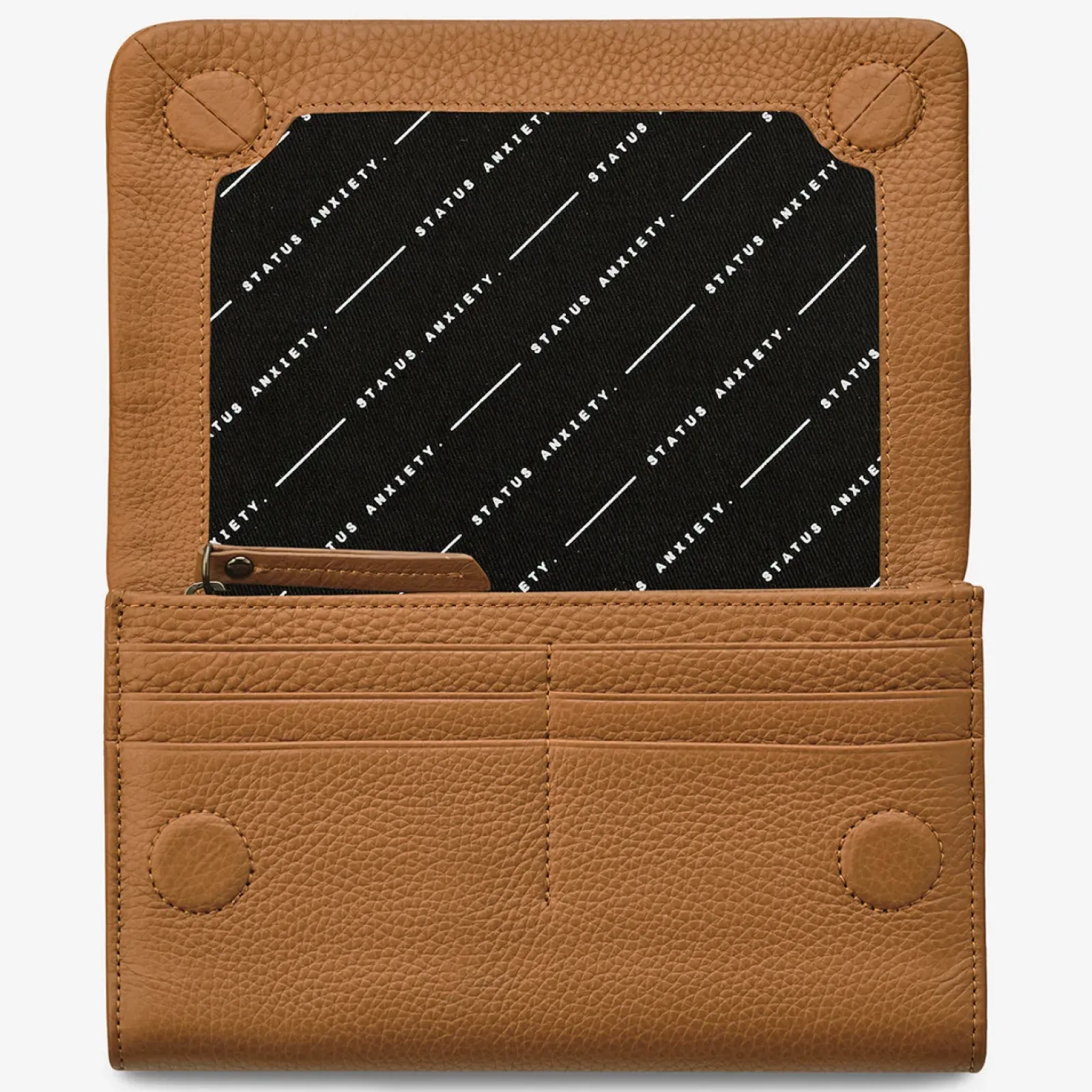 Status Anxiety Remnant Wallet - Tan