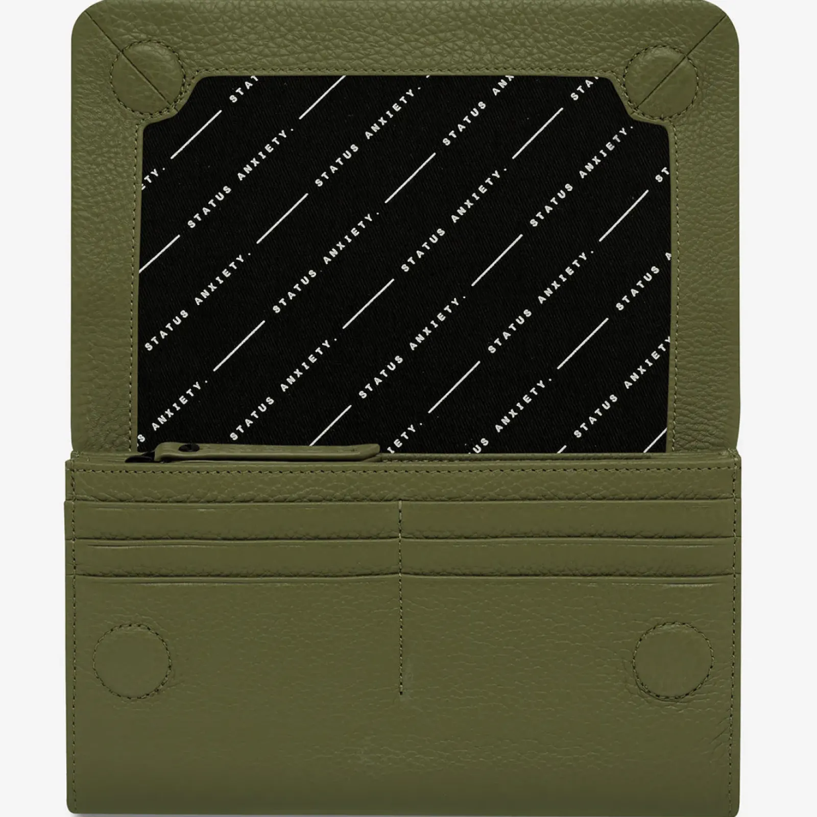 Status Anxiety Remnant Wallet - Khaki