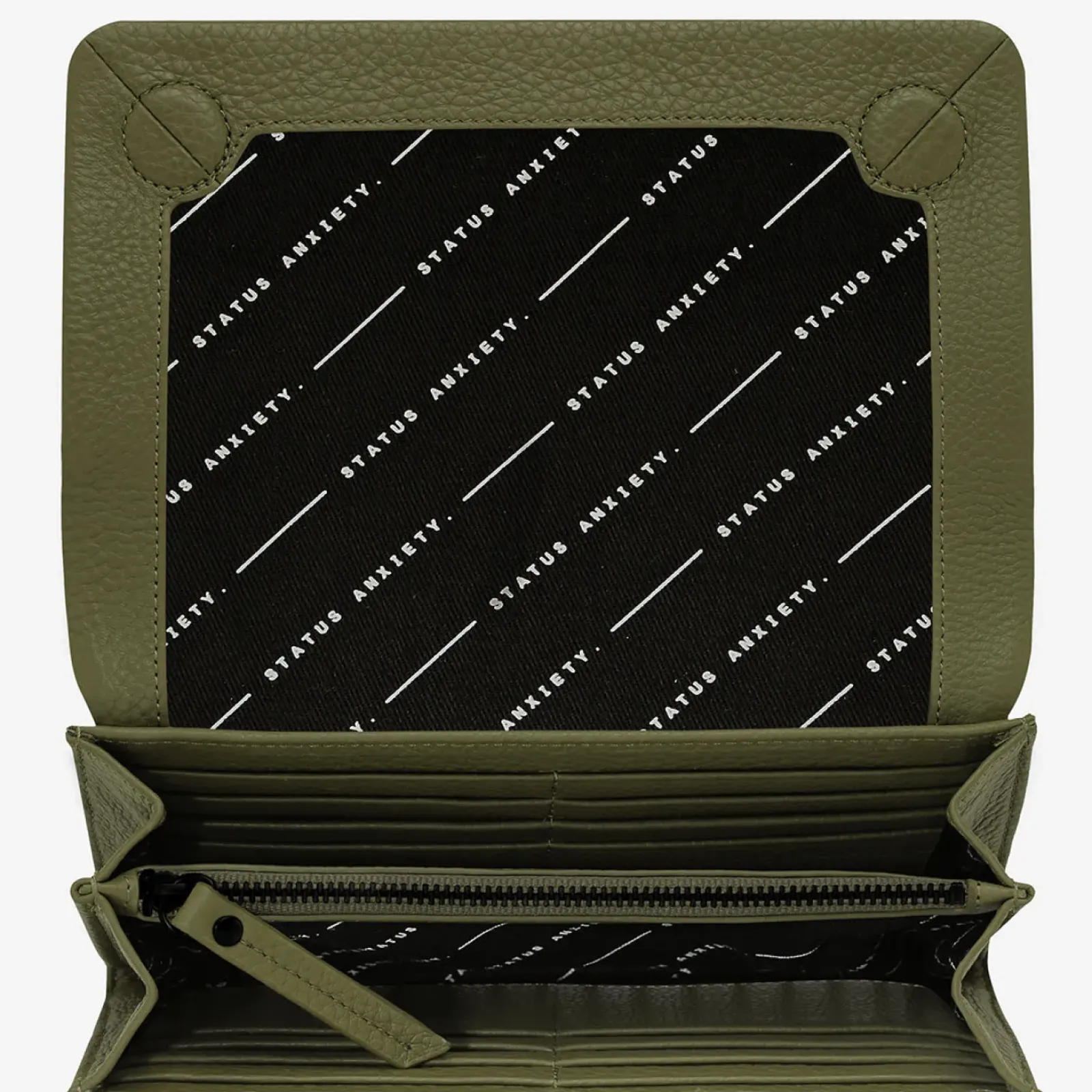Status Anxiety Remnant Wallet - Khaki