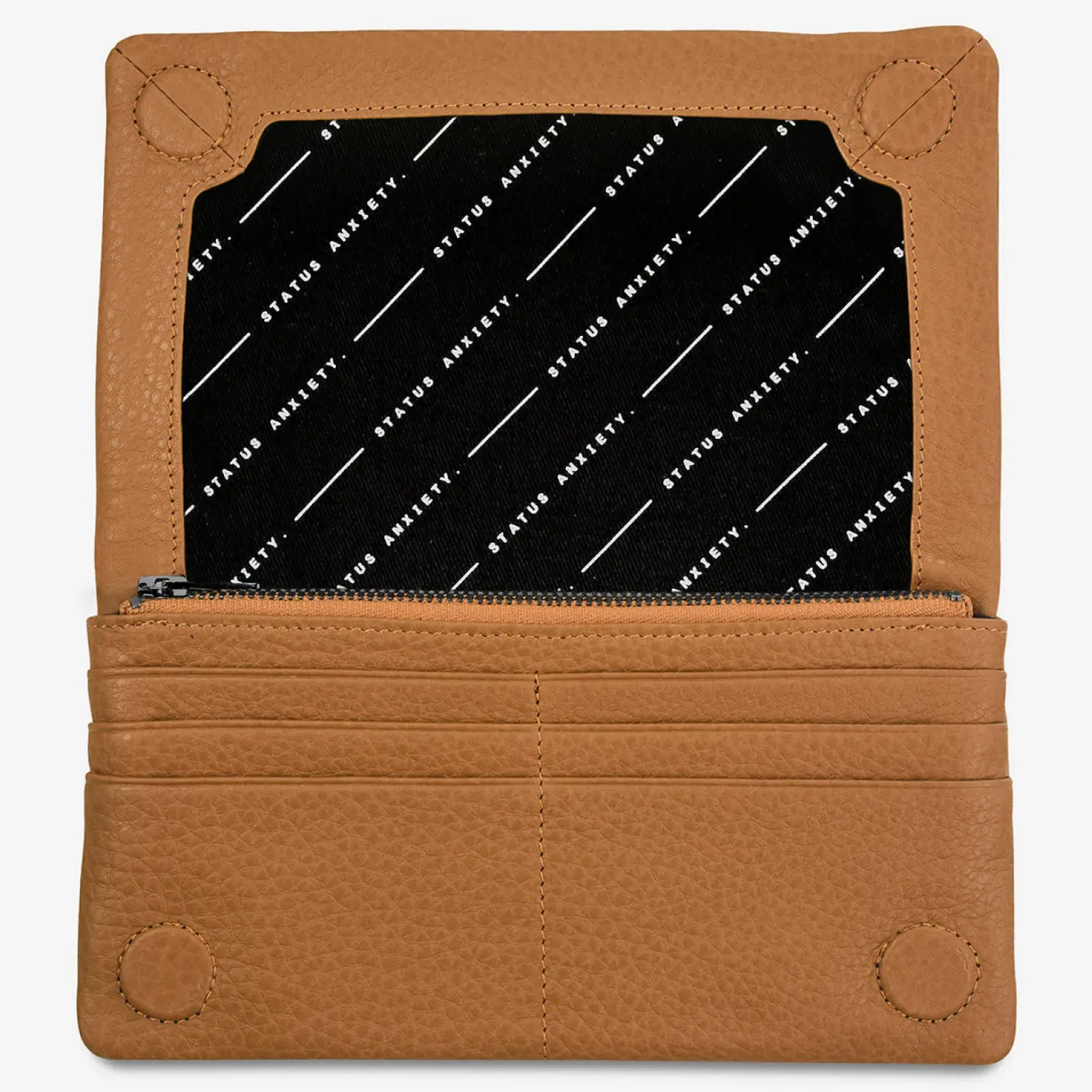Status Anxiety Some Type Of Love Wallet - Tan