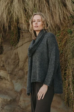 Women Talamaya Drift Airy Pullover - Heath Green