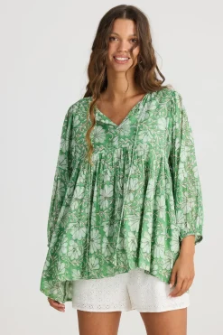 Women Talisman Dreamcatcher Top - Apple Blossom