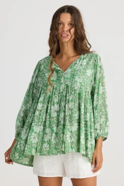 Women Talisman Dreamcatcher Top - Apple Blossom