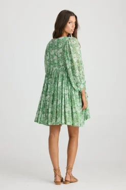 Women Talisman Wisteria Mini Dress - Apple Blossom