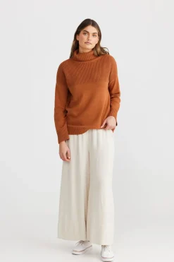 Women The Shanty Amor Knit - Terracotta