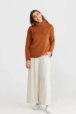 Women The Shanty Amor Knit - Terracotta