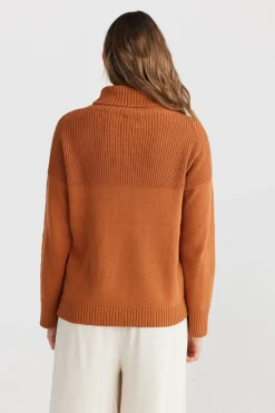 Women The Shanty Amor Knit - Terracotta