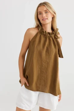 Women The Shanty Lucia Top - Basil