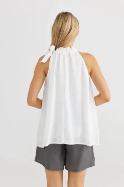 Women The Shanty Lucia Top - White