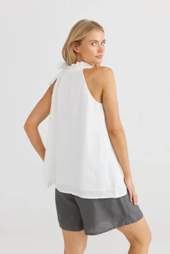 Women The Shanty Lucia Top - White