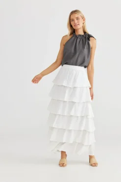 Women The Shanty Neapolitan Skirt - White