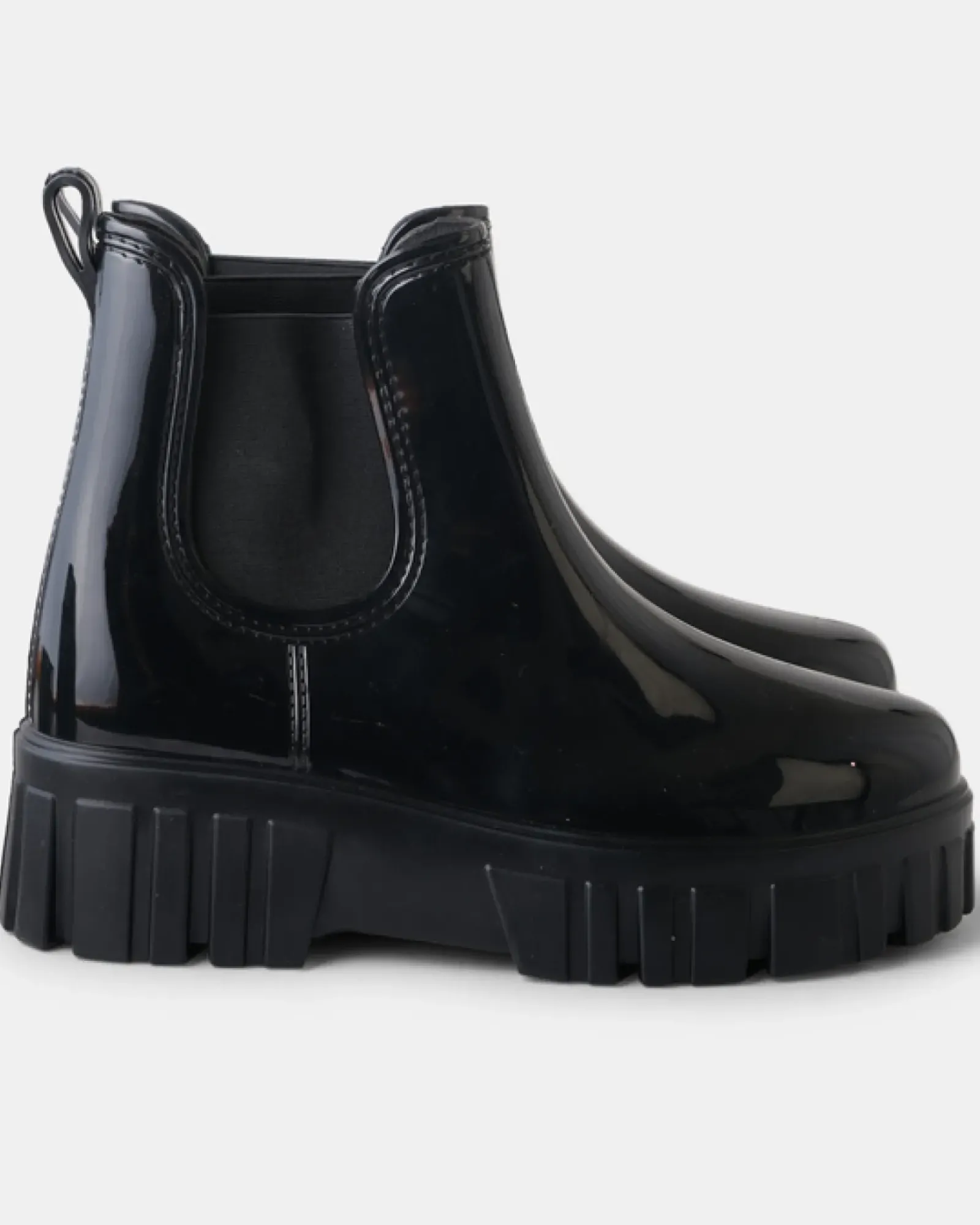 Walnut Leon Gumboot - Black