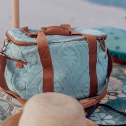 Wandering Folk Daisy Cooler Bag Large - Peppermint