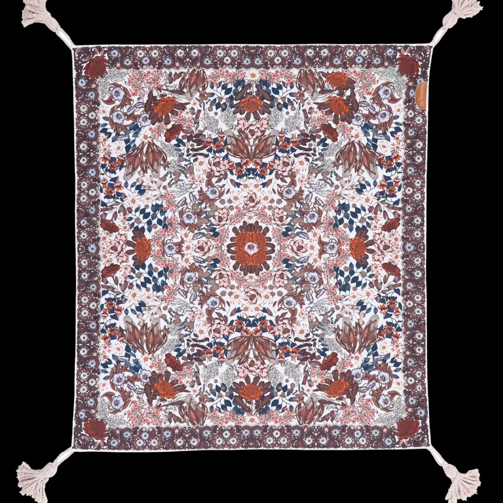 Wandering Folk Native Picnic Rug - Blossom