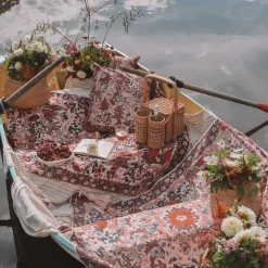 Wandering Folk Native Picnic Rug - Blossom