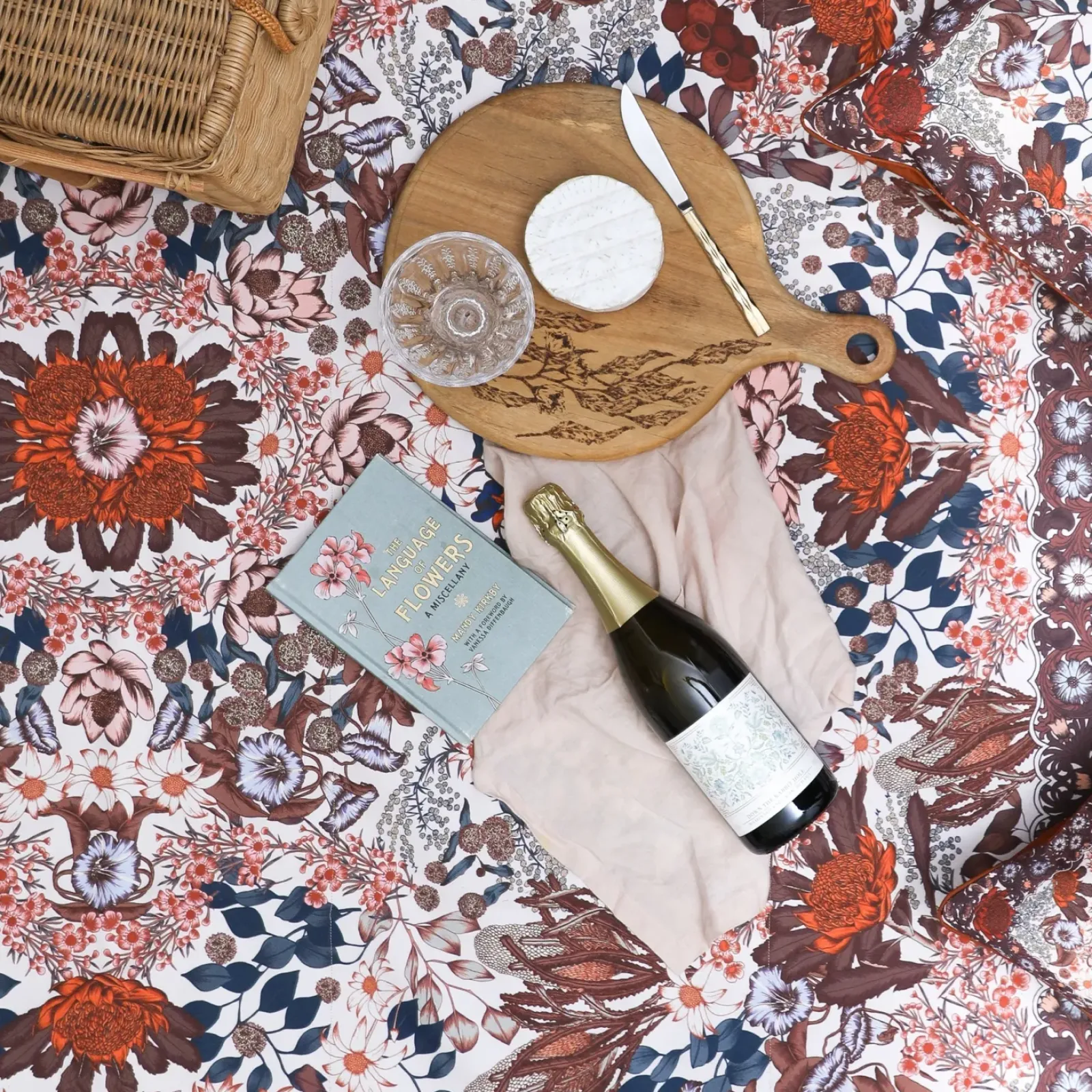 Wandering Folk Native Picnic Rug - Blossom