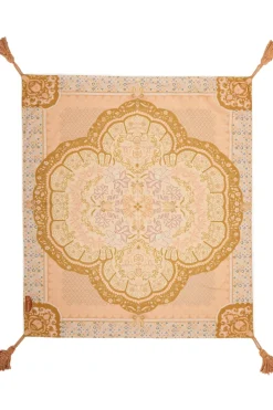 Wandering Folk Picnic Rug - Wild Peach