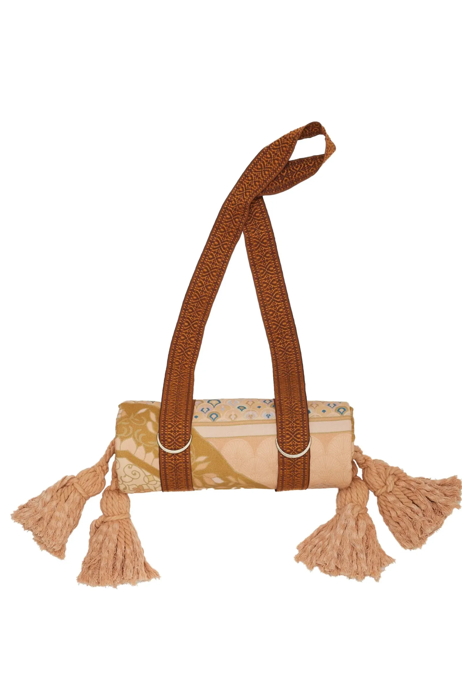 Wandering Folk Picnic Rug - Wild Peach