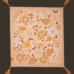 Wandering Folk Picnic Rug - Grande Fleur Dawn