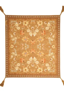 Wandering Folk Picnic Rug - Golden Folk