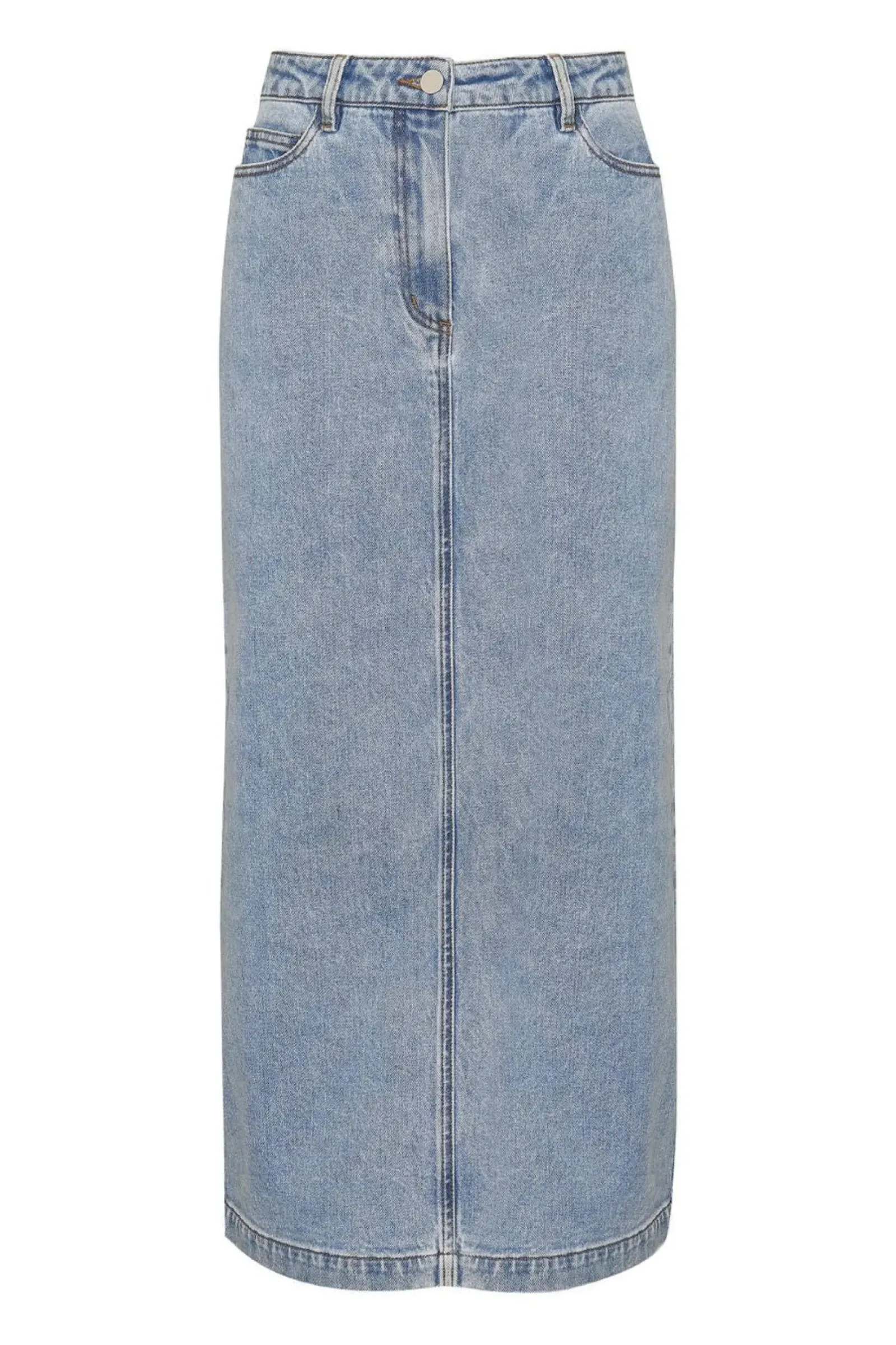 Women Zoe Kratzmann Accord Skirt - Washed Denim