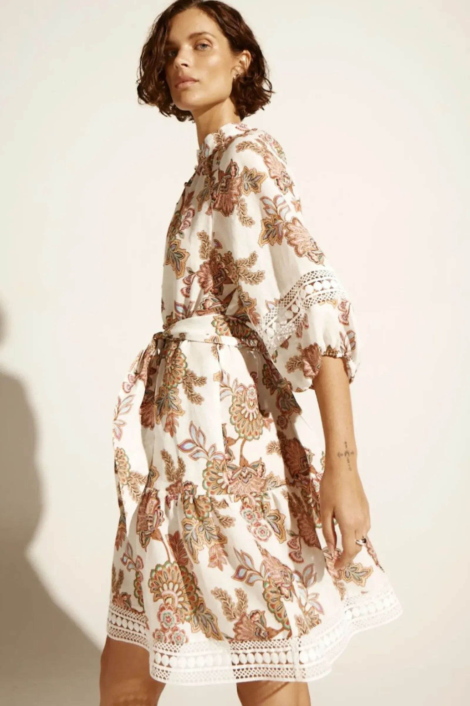 Women Zoe Kratzmann Alight Dress - K'gari Cream