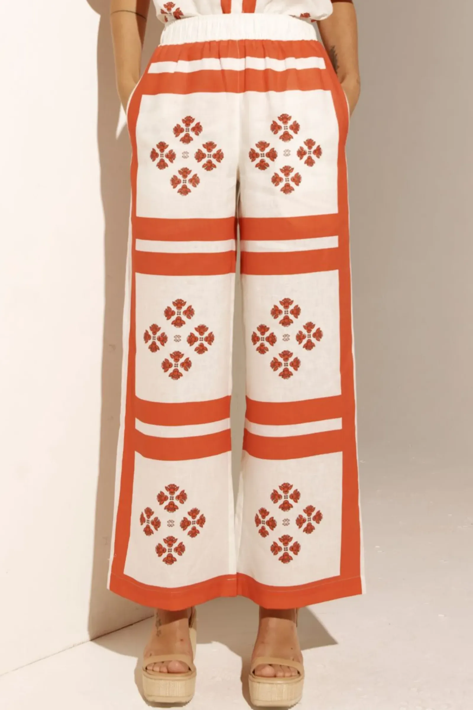 Women Zoe Kratzmann Breeze Pant - Tamarillo Scarf